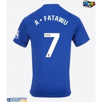 Moški Nogometni dresi Leicester City Issahaku Fatawu #7 Domači 2025-26 Kratek Rokav